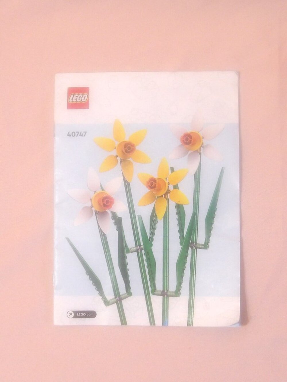 LEGO Botanicals Daffodils #40747 Sealed Flowers 100% Complete No Box Fast Ship - Picture 7 of 8